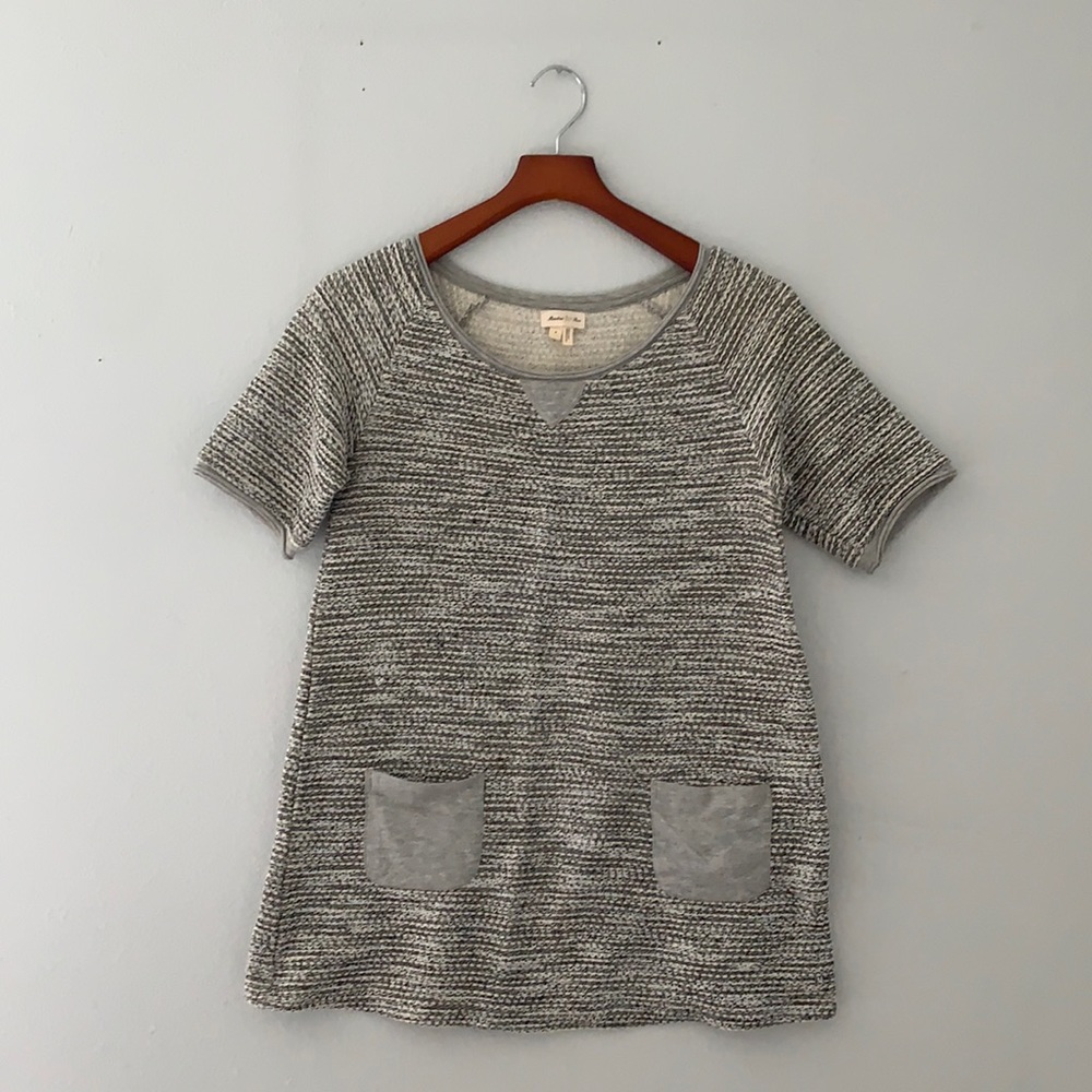 Anthropologie, Meadow Rue knit tunic top.